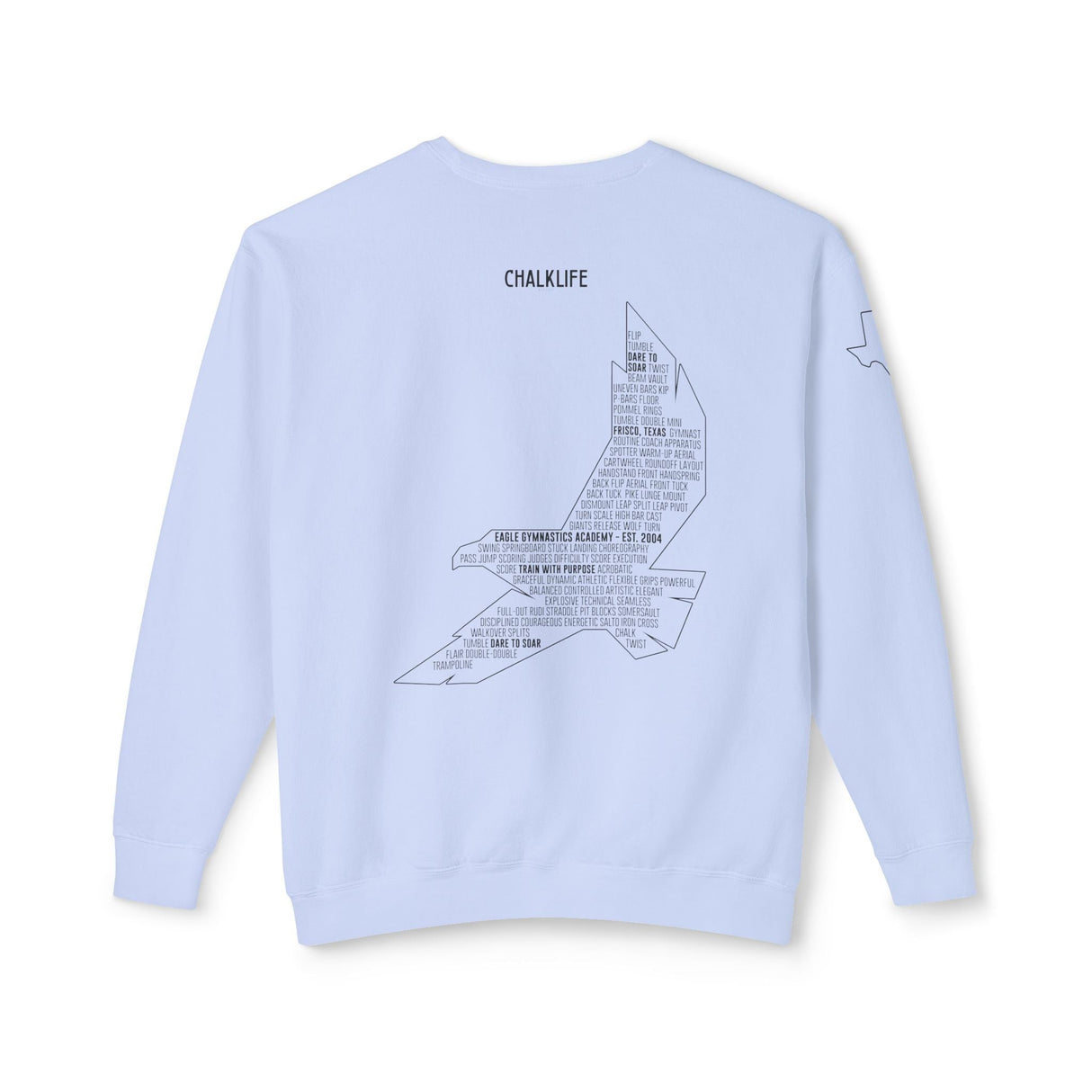 Unisex Lightweight Crewneck Sweatshirt - Chalklife, LLC