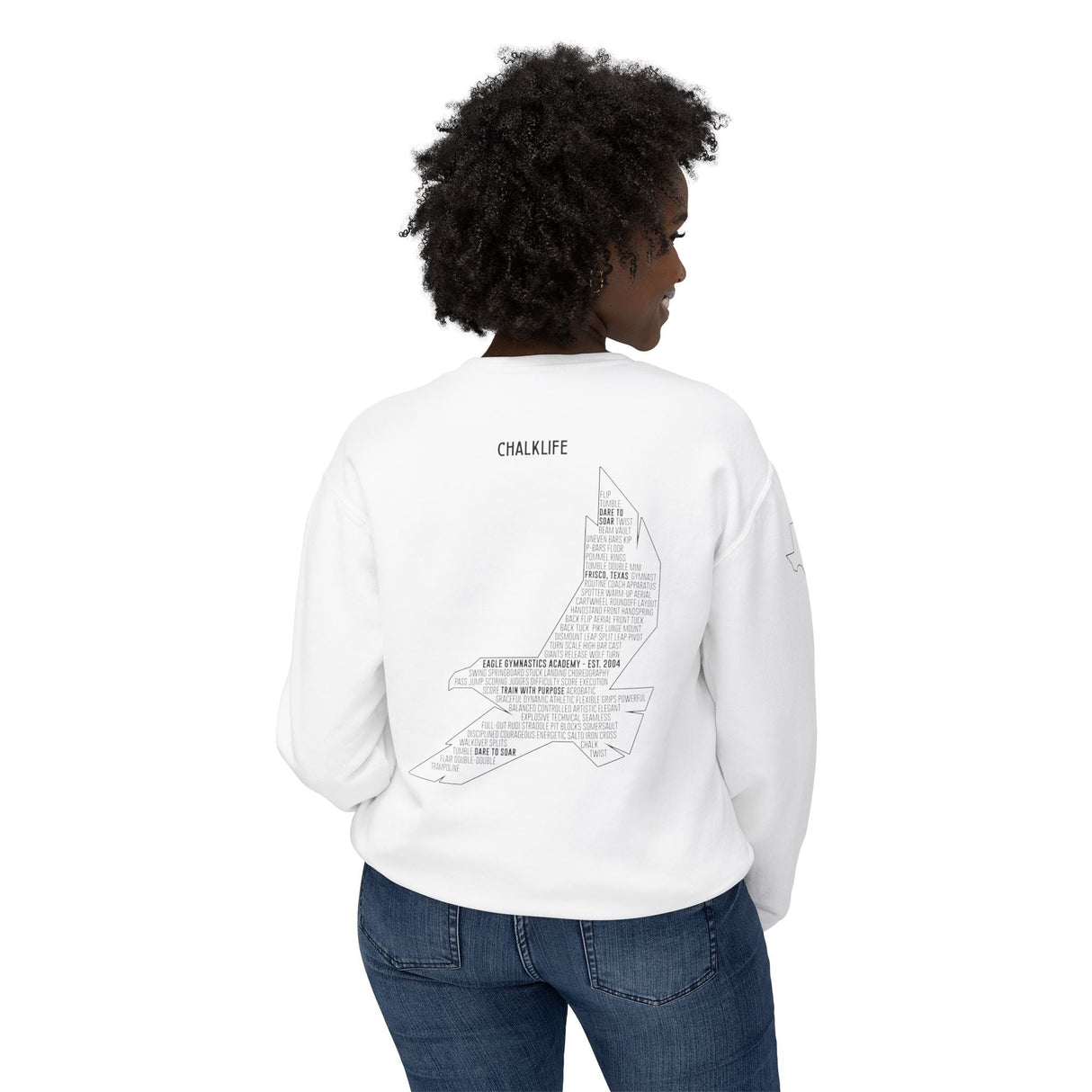 Unisex Lightweight Crewneck Sweatshirt - Chalklife, LLC