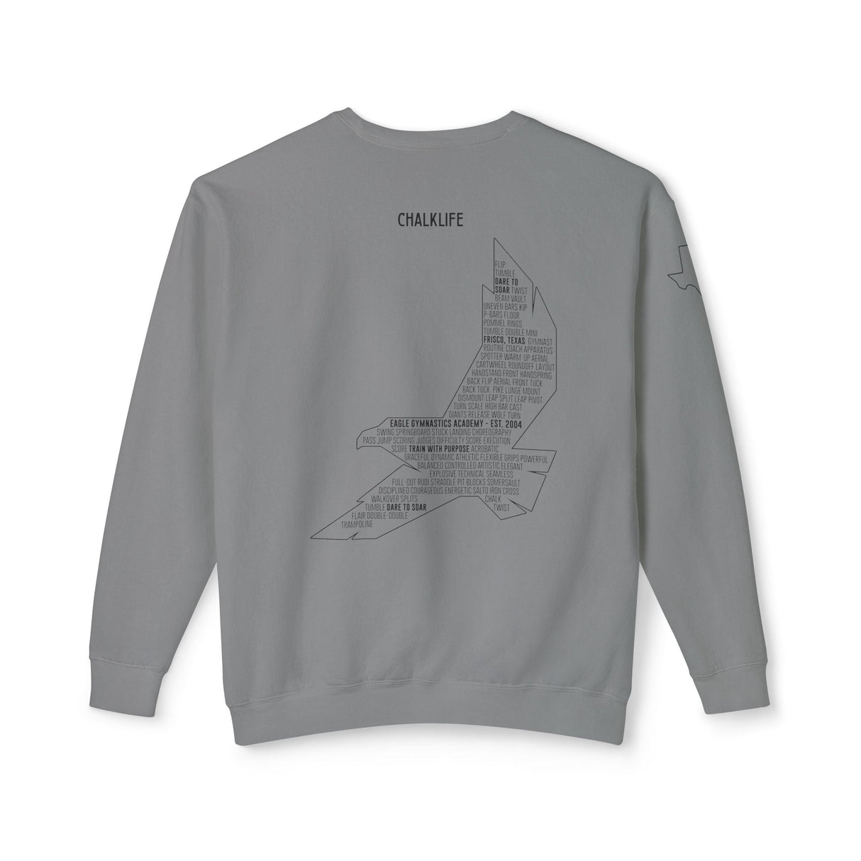 Unisex Lightweight Crewneck Sweatshirt - Chalklife, LLC