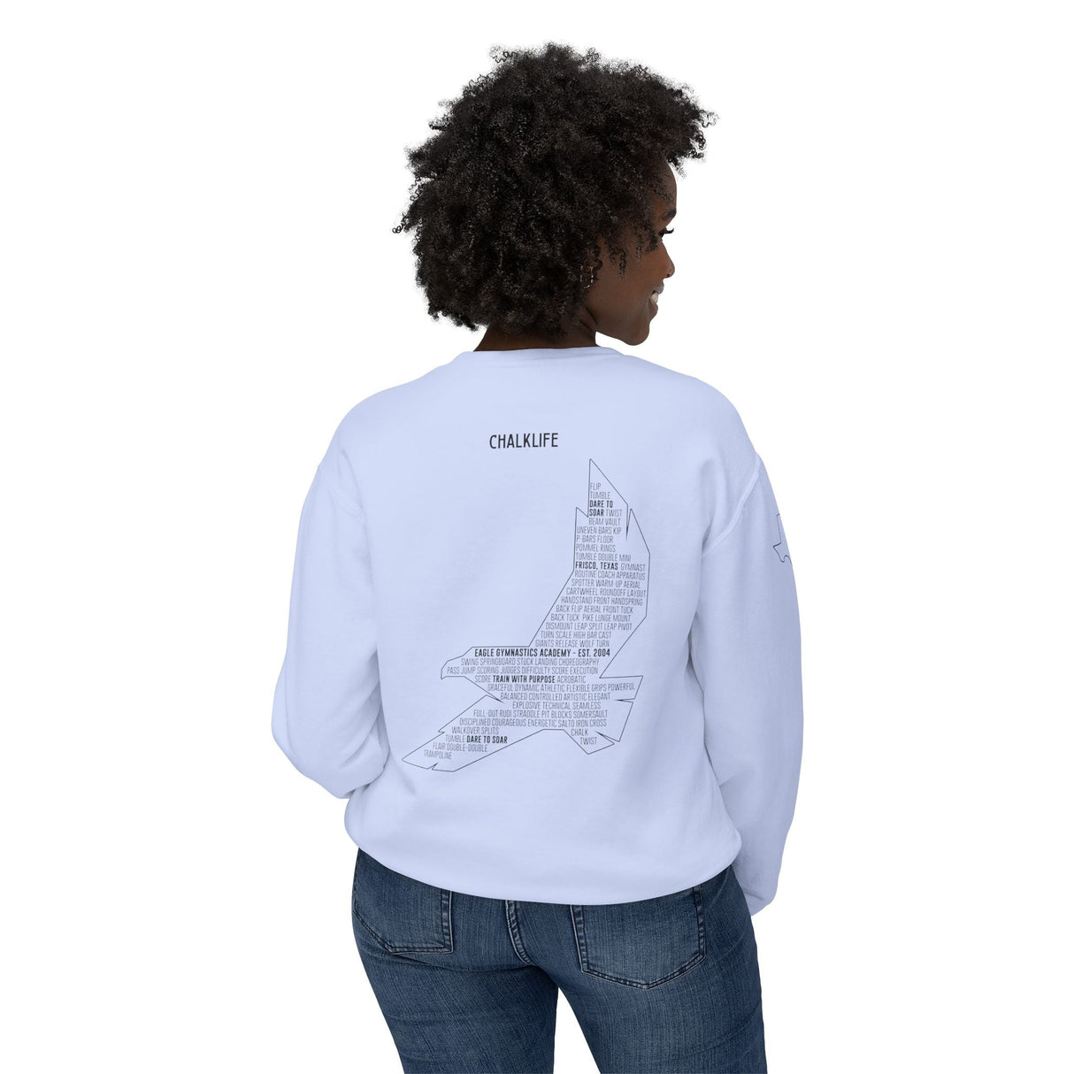 Unisex Lightweight Crewneck Sweatshirt - Chalklife, LLC