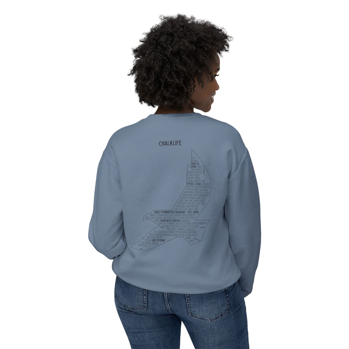 Unisex Lightweight Crewneck Sweatshirt - Chalklife, LLC