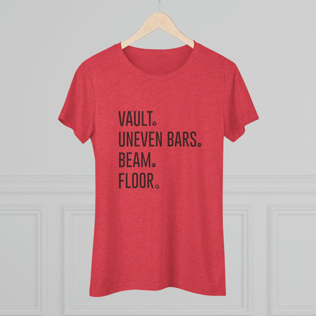 Women's Gymnastics Events - (Fitted) - Chalklife, LLC