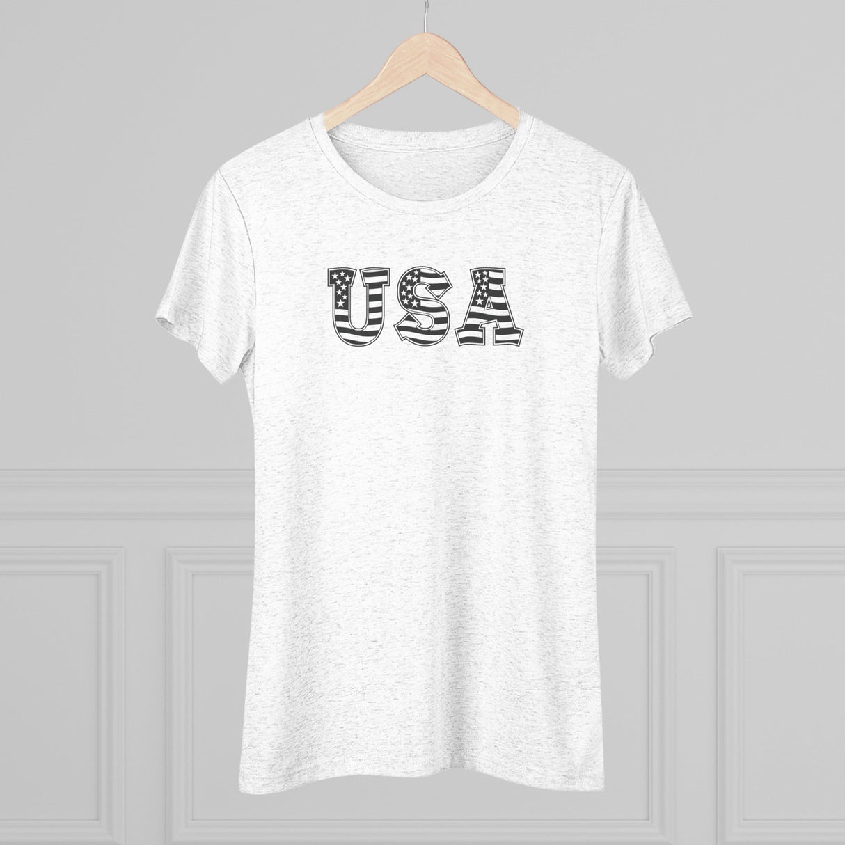 Women's - USA - Flag (Fitted) - Chalklife, LLC
