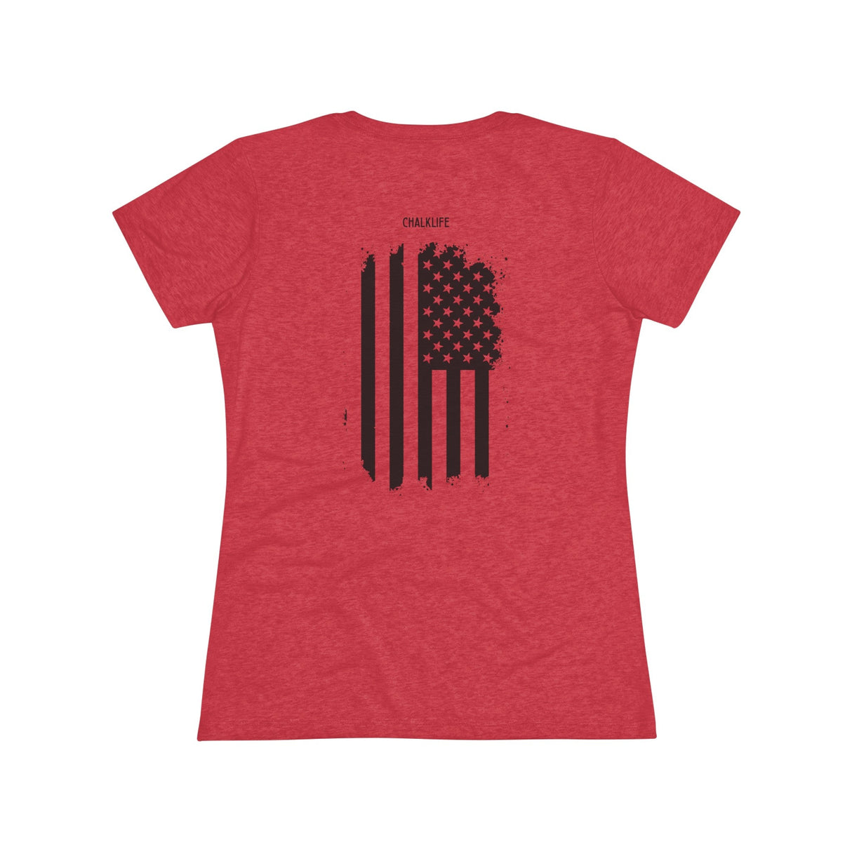 Women's - USA - Flag (Fitted) - Chalklife, LLC