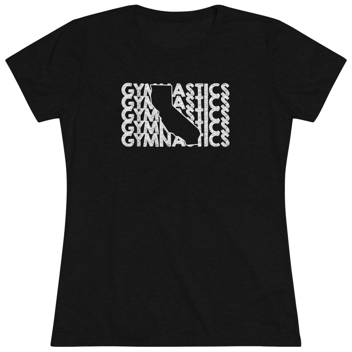 California Gymnastics T-Shirt (Fitted) - Chalklife, LLC