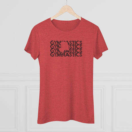 Chalklife "Alaska Gymnastics" Fitted T-Shirt - Chalklife, LLC