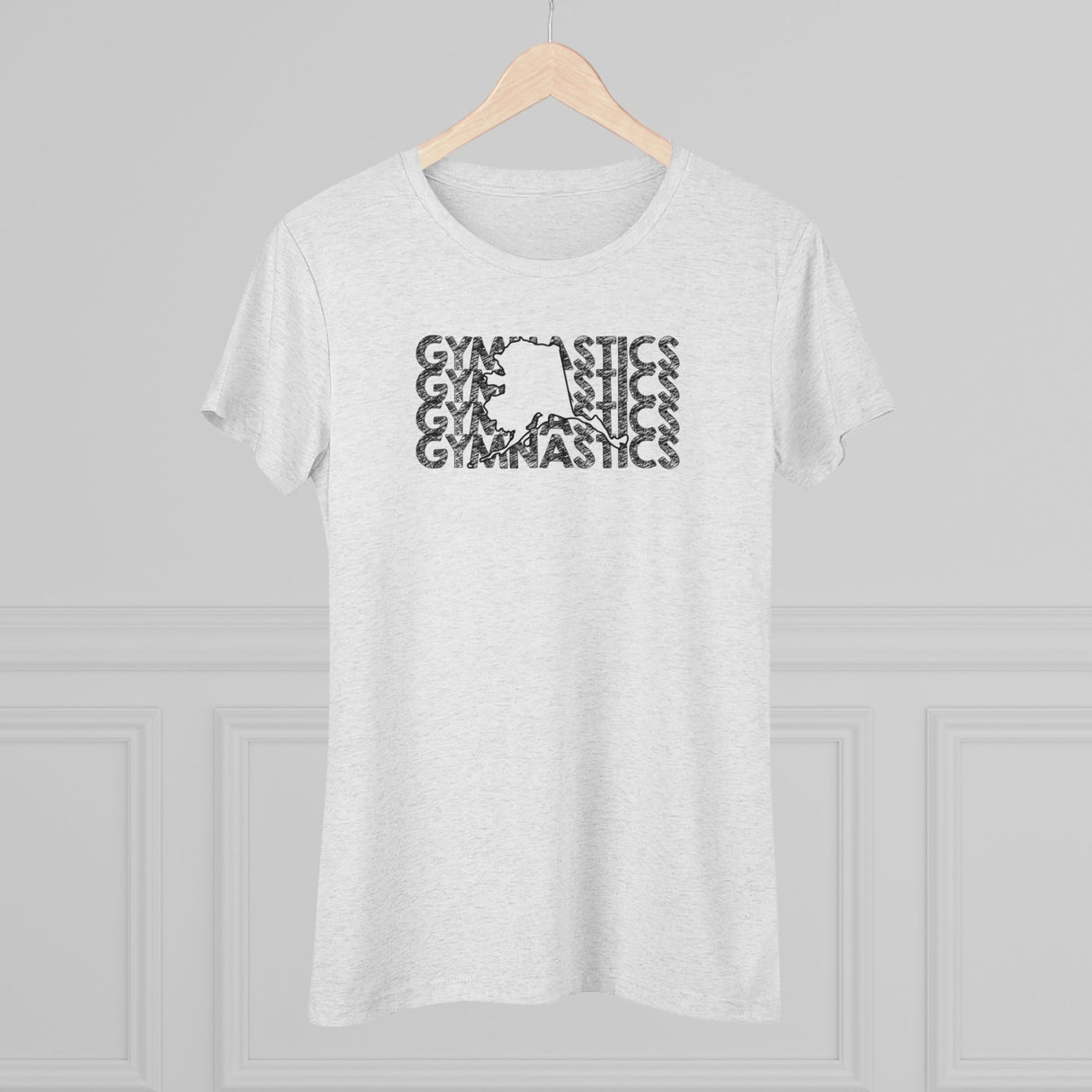 Chalklife "Alaska Gymnastics" Fitted T-Shirt - Chalklife, LLC