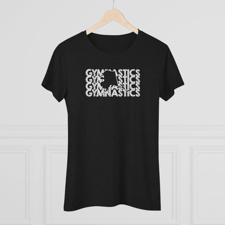 Chalklife "Alaska Gymnastics" Fitted T-Shirt - Chalklife, LLC