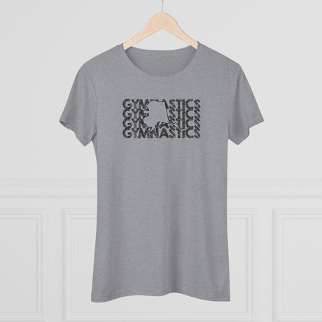 Chalklife "Alaska Gymnastics" Fitted T-Shirt - Chalklife, LLC