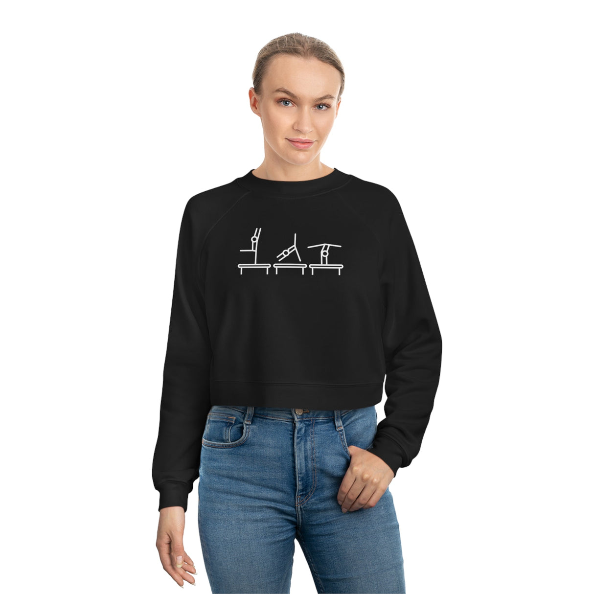 Chalklife - Beam Trio Cropped Fleece Pullover - Chalklife, LLC