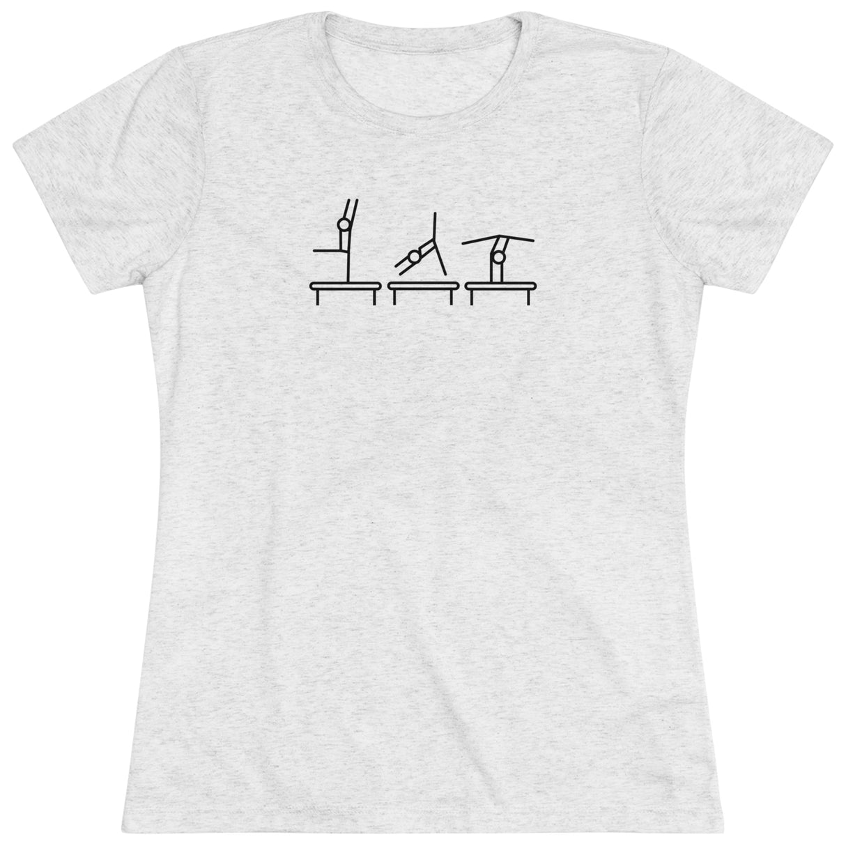 ChalkLife "Beam Trio" Fitted T-Shirt - Chalklife, LLC