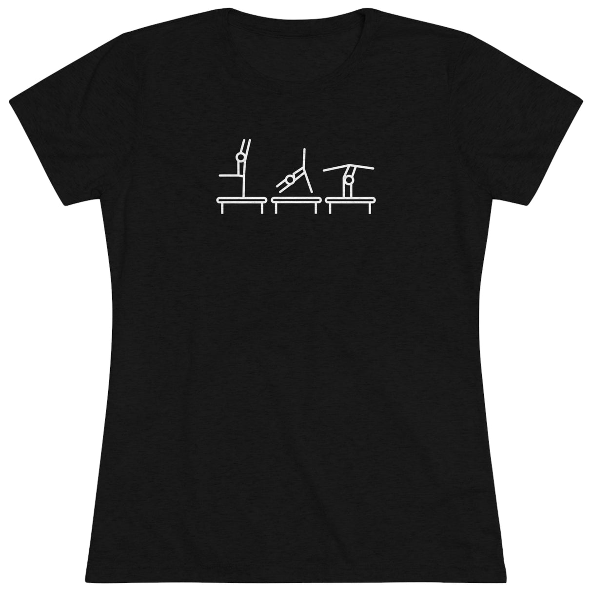 ChalkLife "Beam Trio" Fitted T-Shirt - Chalklife, LLC