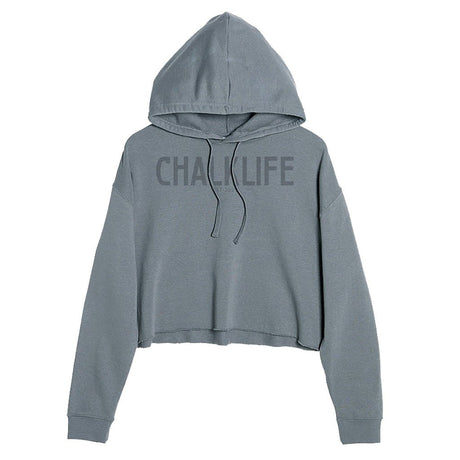 Chalklife - Cropped Hoodie - Chalklife, LLC