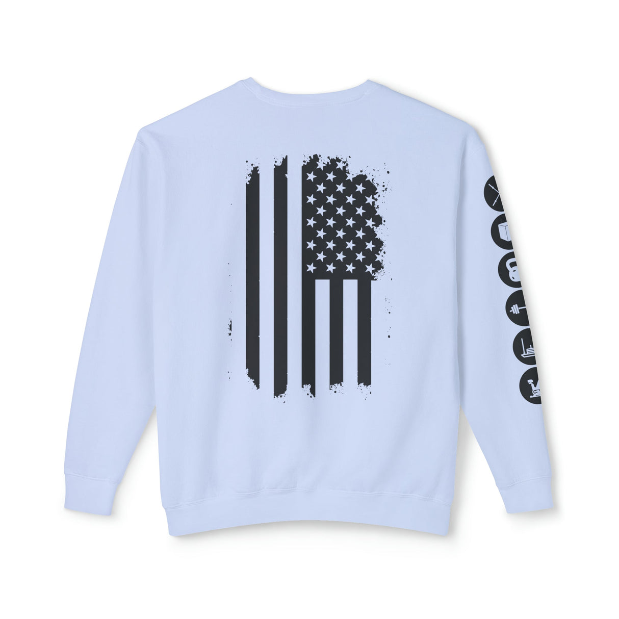 Chalklife - Fitness Events Unisex Lightweight Crewneck Sweatshirt - Chalklife, LLC