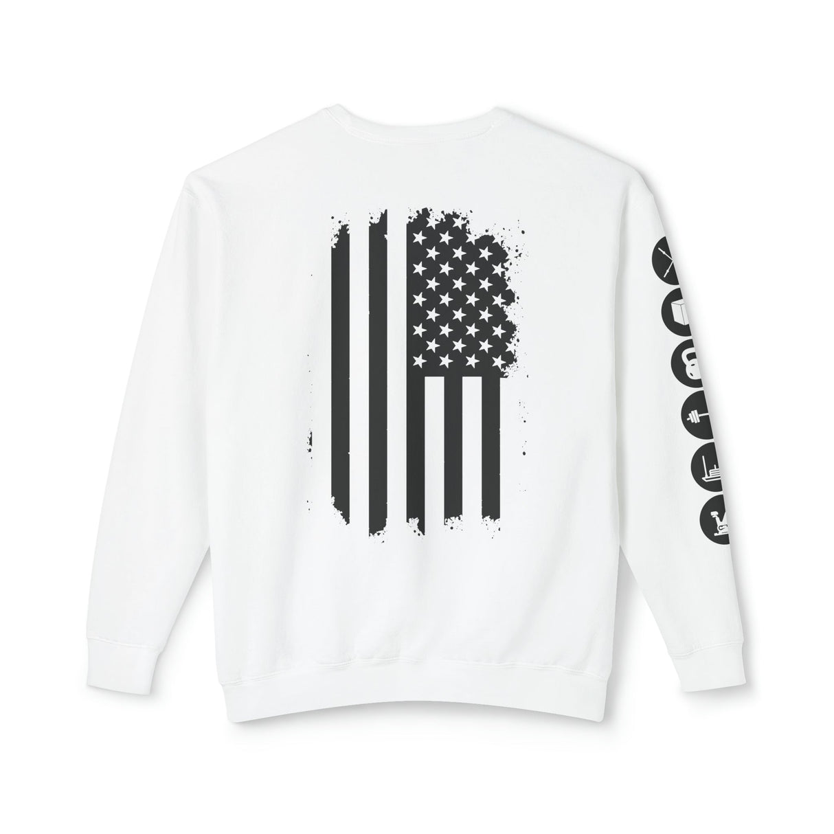 Chalklife - Fitness Events Unisex Lightweight Crewneck Sweatshirt - Chalklife, LLC