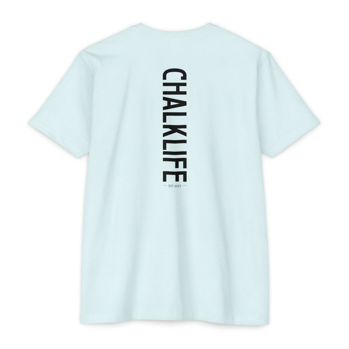 Chalklife - Joshua 1:9 - "Be strong and courageous." - T-Shirt - Chalklife, LLC