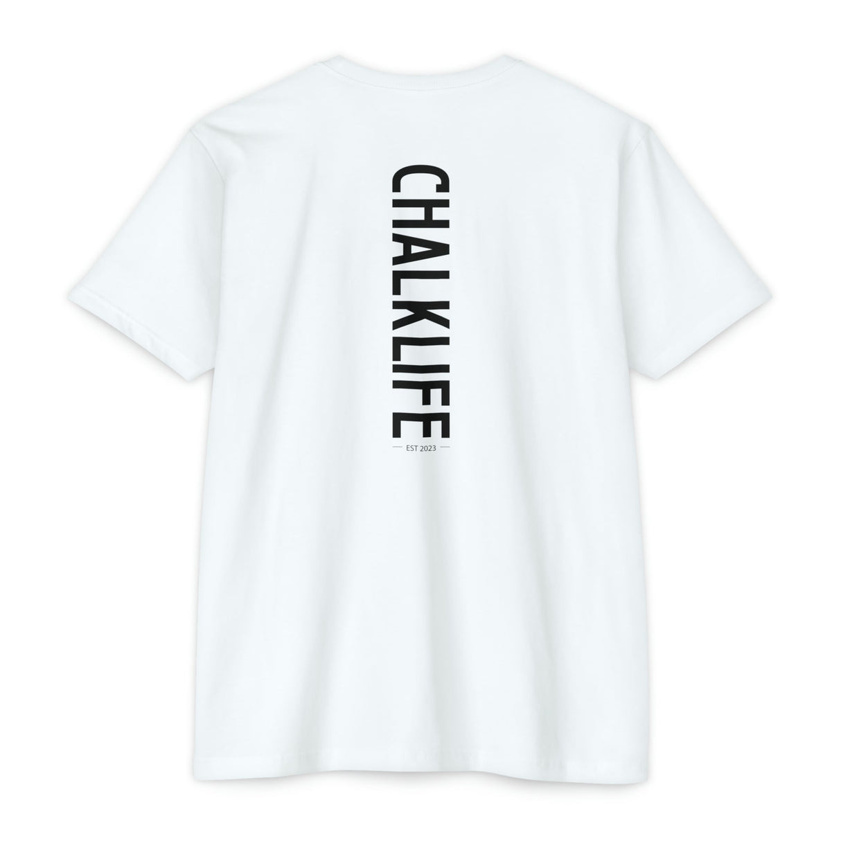 Chalklife - Joshua 1:9 - "Be strong and courageous." - T-Shirt - Chalklife, LLC
