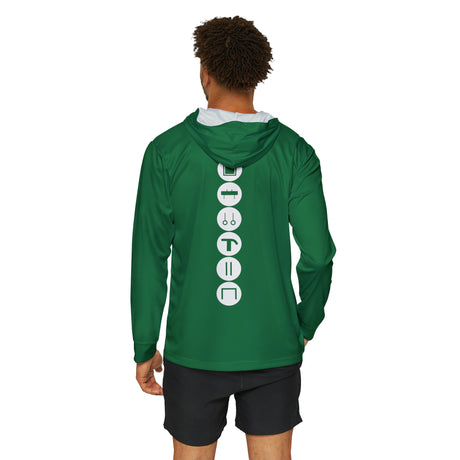 Chalklife Men's Gymnastics Performance Hoodie - Dark Green - Chalklife, LLC