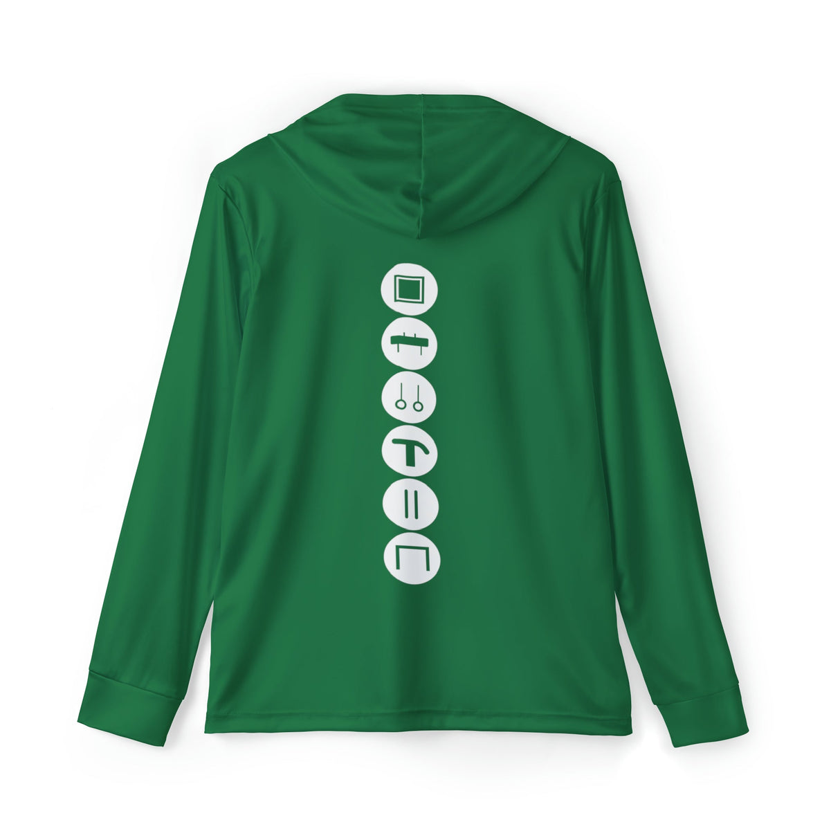Chalklife Men's Gymnastics Performance Hoodie - Dark Green - Chalklife, LLC