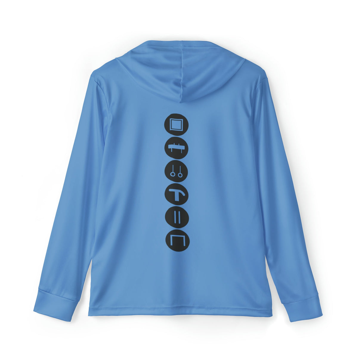 Chalklife Men's Gymnastics Performance Hoodie - Light Blue - Chalklife, LLC