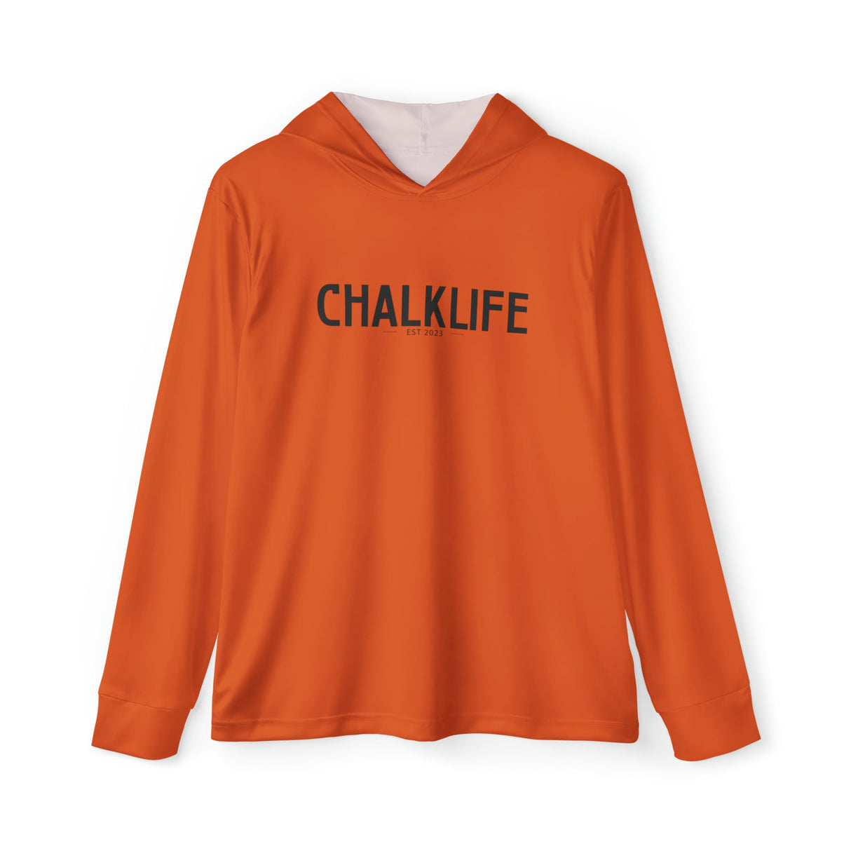 Chalklife Men's Gymnastics Performance Hoodie - Orange - Chalklife, LLC