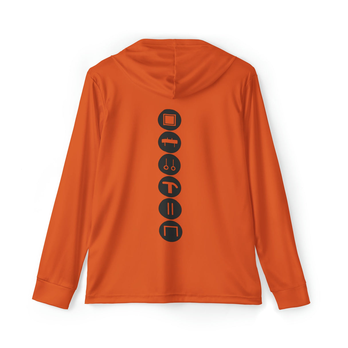 Chalklife Men's Gymnastics Performance Hoodie - Orange - Chalklife, LLC