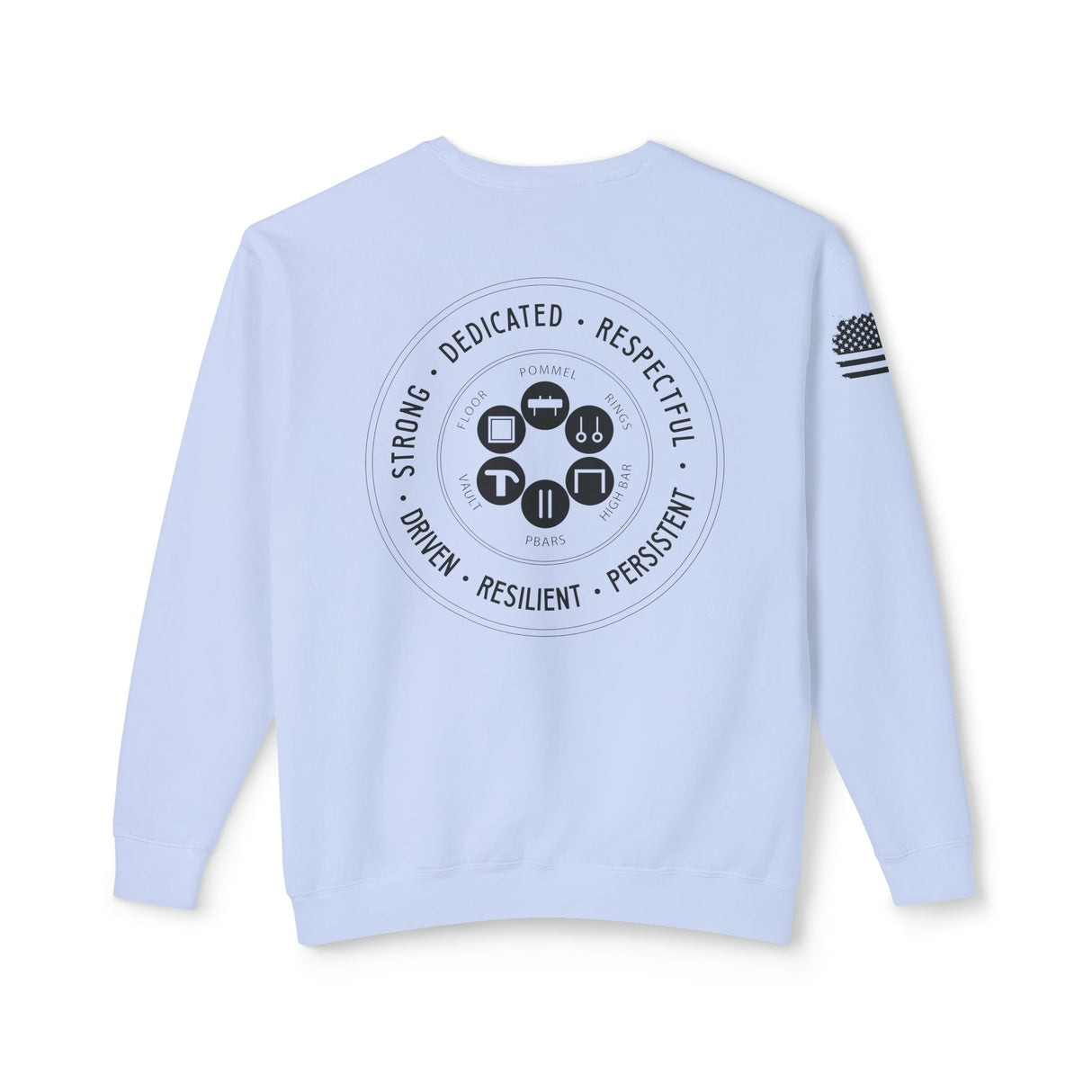 Chalklife - Men's Stamp Unisex Lightweight Crewneck Sweatshirt - Chalklife, LLC
