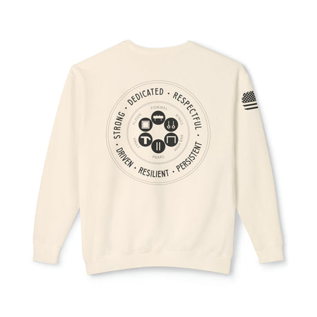 Chalklife - Men's Stamp Unisex Lightweight Crewneck Sweatshirt - Chalklife, LLC