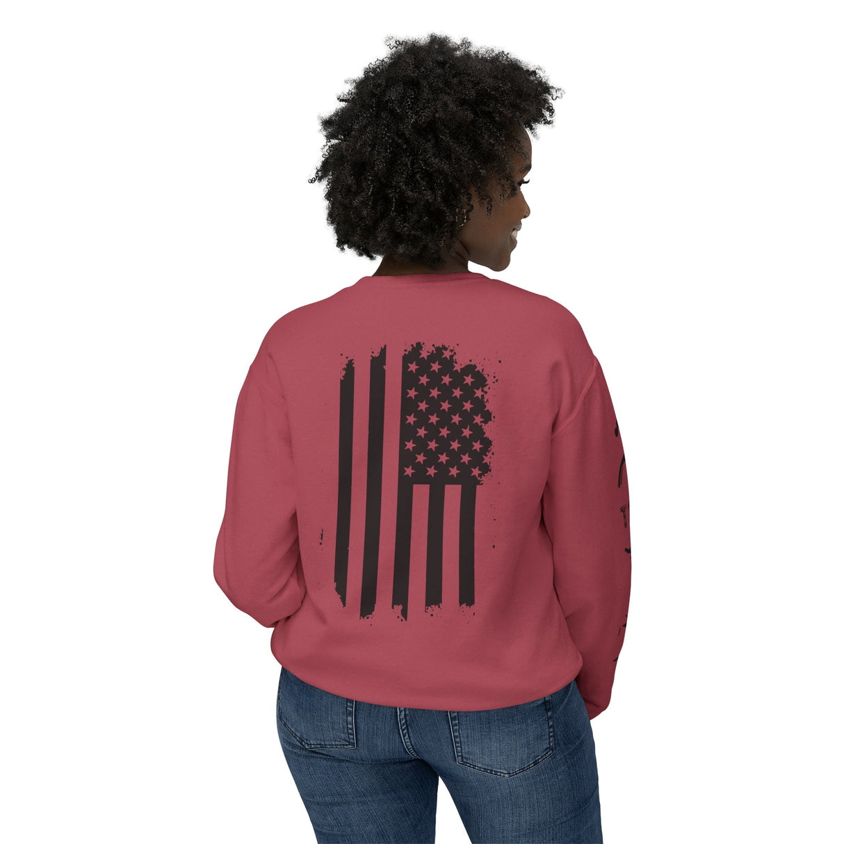 Chalklife - Trampoline & Tumbling Events Unisex Lightweight Crewneck Sweatshirt - Chalklife, LLC
