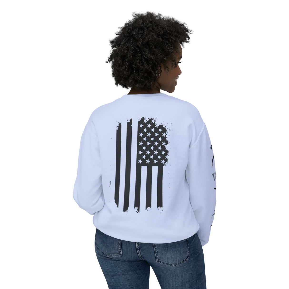 Chalklife - Trampoline & Tumbling Events Unisex Lightweight Crewneck Sweatshirt - Chalklife, LLC