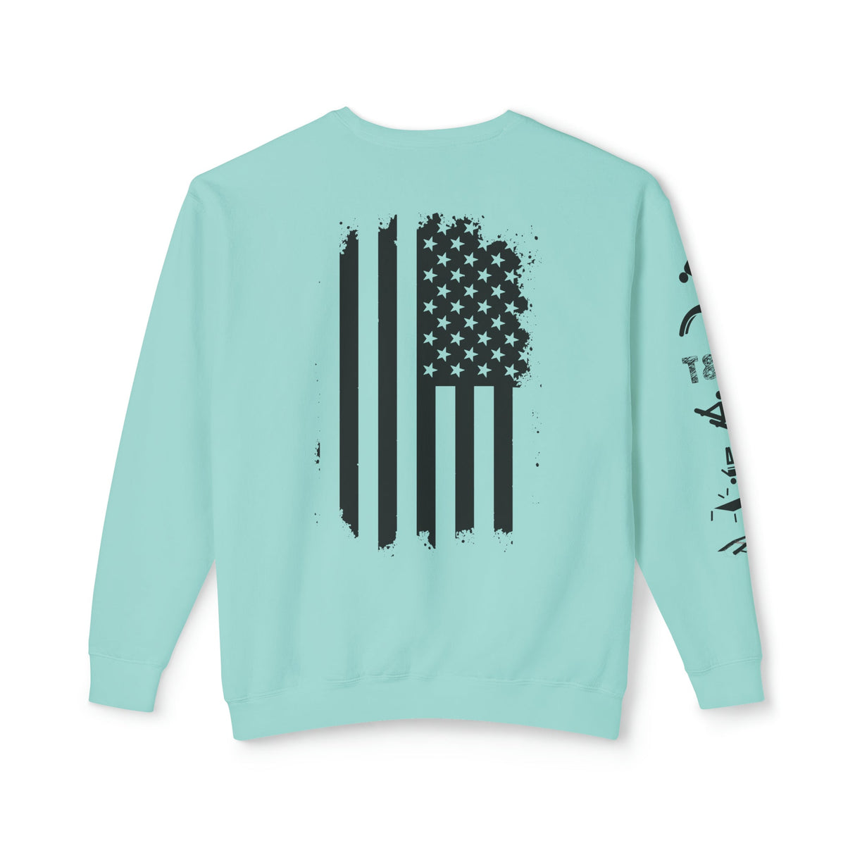 Chalklife - Trampoline & Tumbling Events Unisex Lightweight Crewneck Sweatshirt - Chalklife, LLC