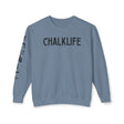 Chalklife - Trampoline & Tumbling Events Unisex Lightweight Crewneck Sweatshirt - Chalklife, LLC