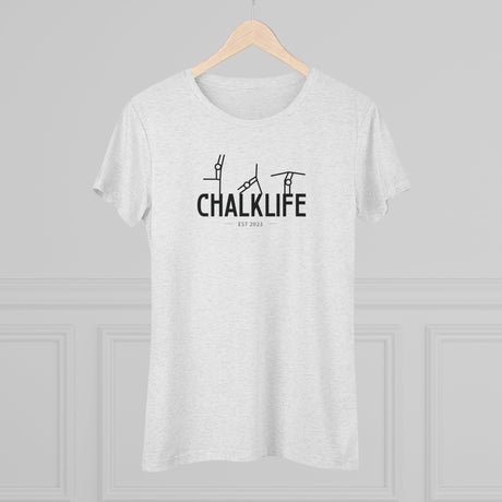 Chalklife Trio - Gymnastics Women's Triblend Tee - Chalklife, LLC