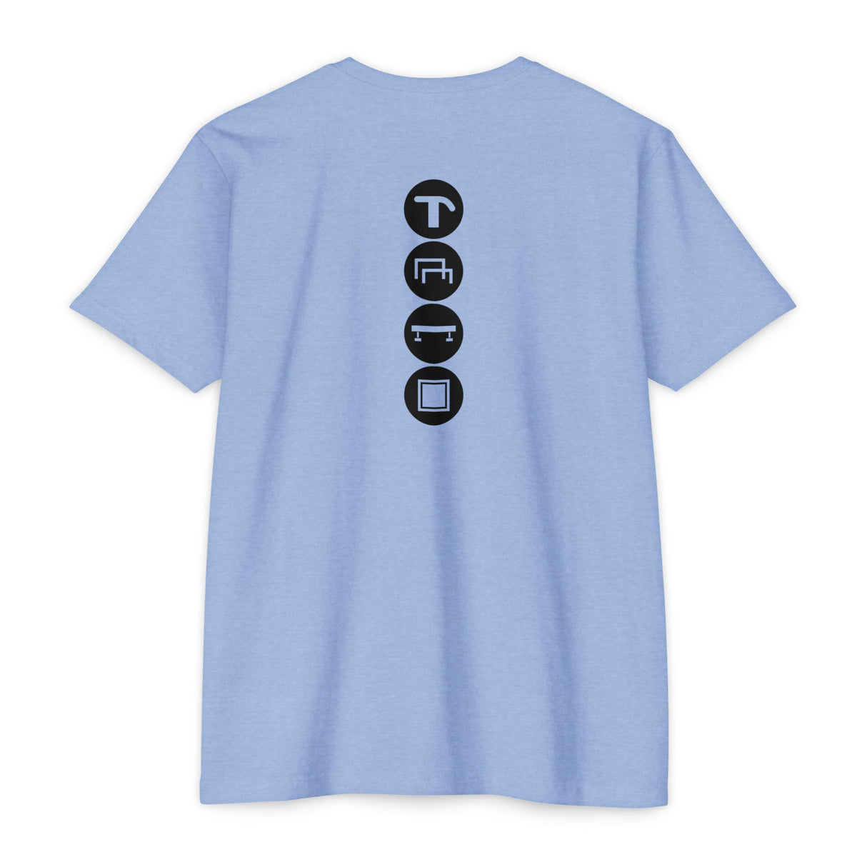 Chalklife "Women's Gymnastics Events" Spine T-Shirt (Regular) - Chalklife, LLC