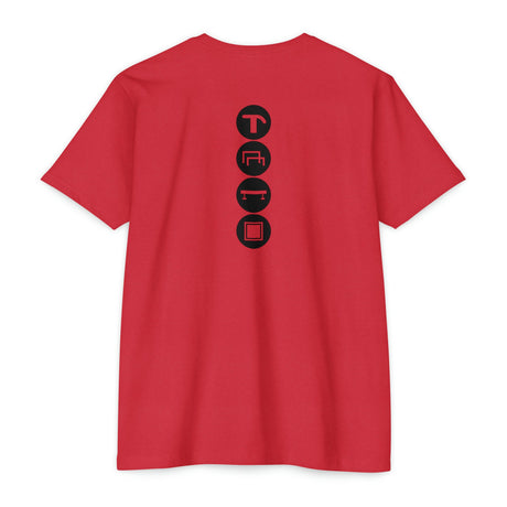 Chalklife "Women's Gymnastics Events" Spine T-Shirt (Regular) - Chalklife, LLC