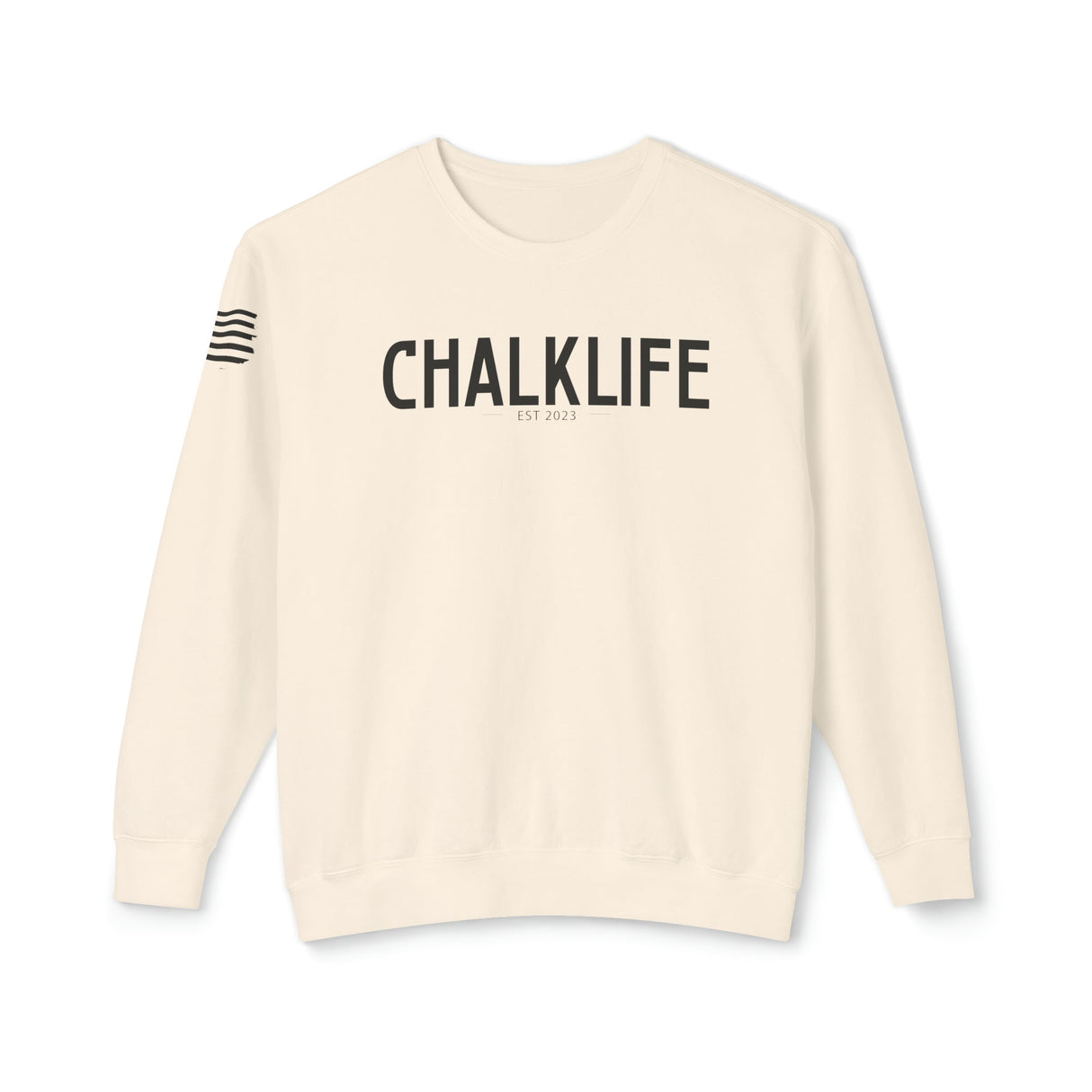 Chalklife - Women's Stamp Lightweight Crewneck Sweatshirt - Chalklife, LLC