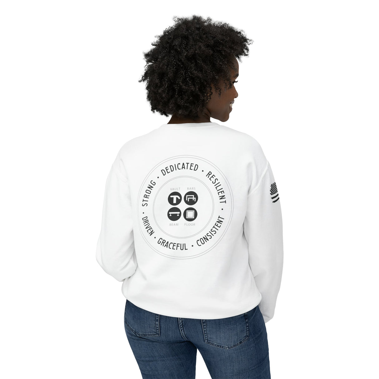 Chalklife - Women's Stamp Lightweight Crewneck Sweatshirt - Chalklife, LLC