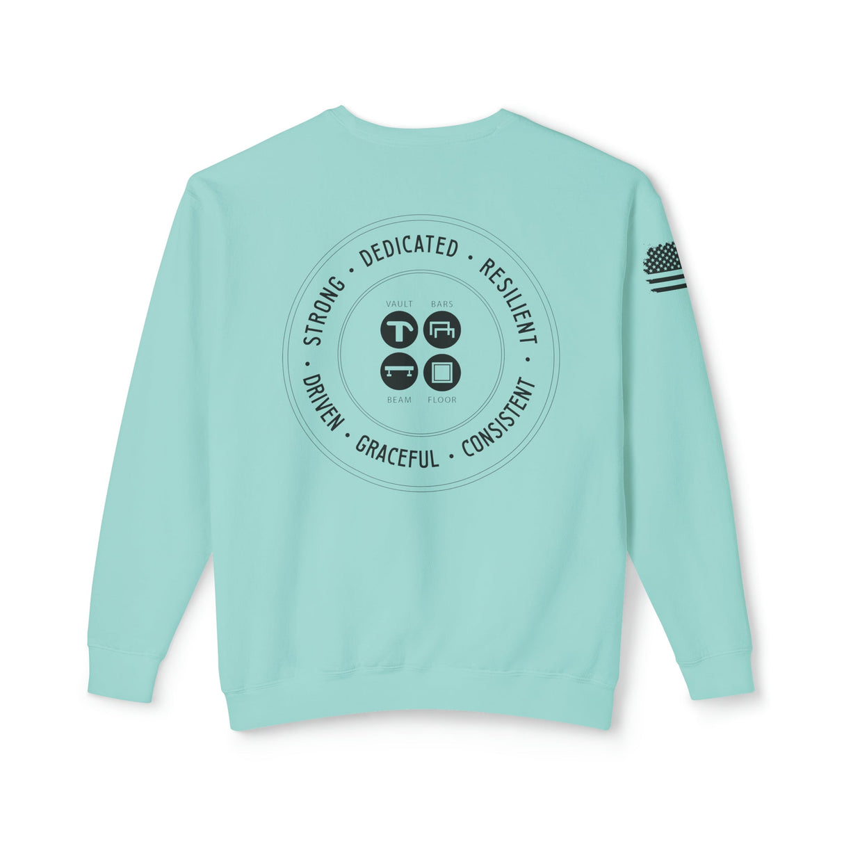 Chalklife - Women's Stamp Lightweight Crewneck Sweatshirt - Chalklife, LLC