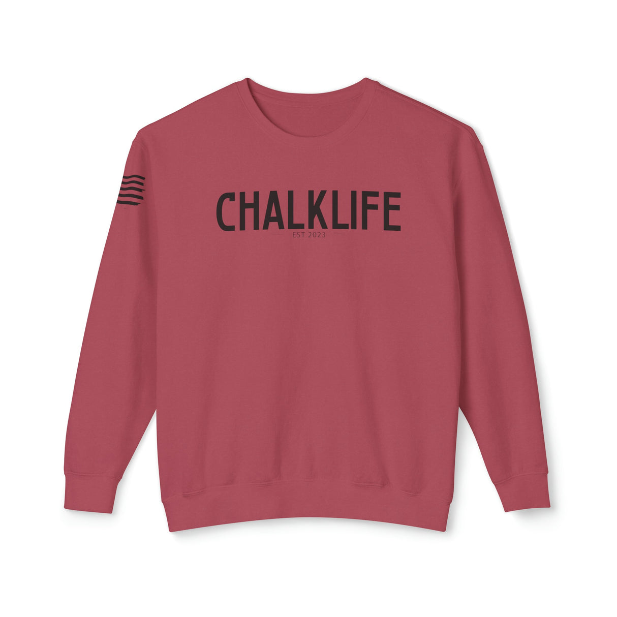 Chalklife - Women's Stamp Lightweight Crewneck Sweatshirt - Chalklife, LLC