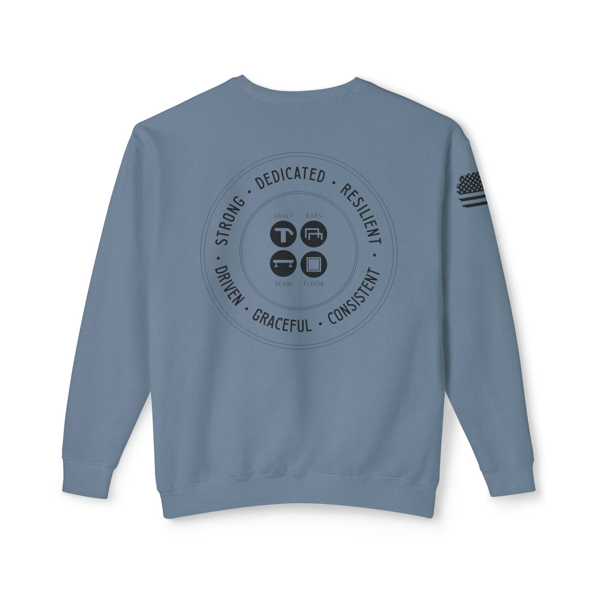 Chalklife - Women's Stamp Lightweight Crewneck Sweatshirt - Chalklife, LLC