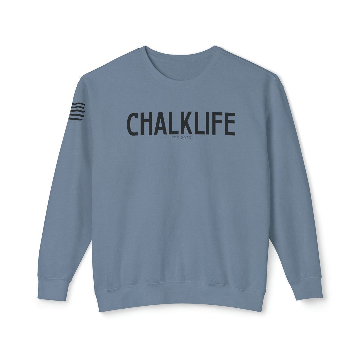 Chalklife - Women's Stamp Lightweight Crewneck Sweatshirt - Chalklife, LLC