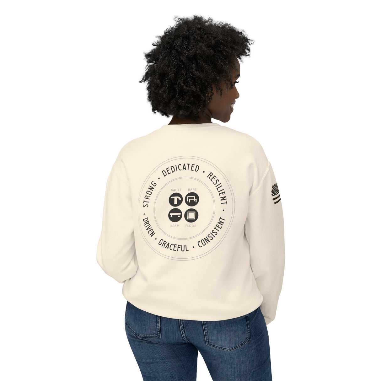 Chalklife - Women's Stamp Lightweight Crewneck Sweatshirt - Chalklife, LLC