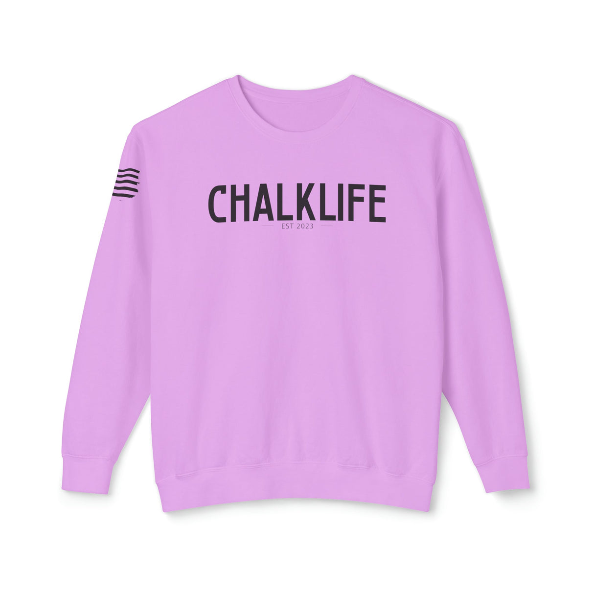 Chalklife - Women's Stamp Lightweight Crewneck Sweatshirt - Chalklife, LLC