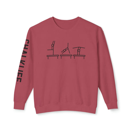 Chalklife - Women's Unisex Lightweight Crewneck Sweatshirt - Chalklife, LLC