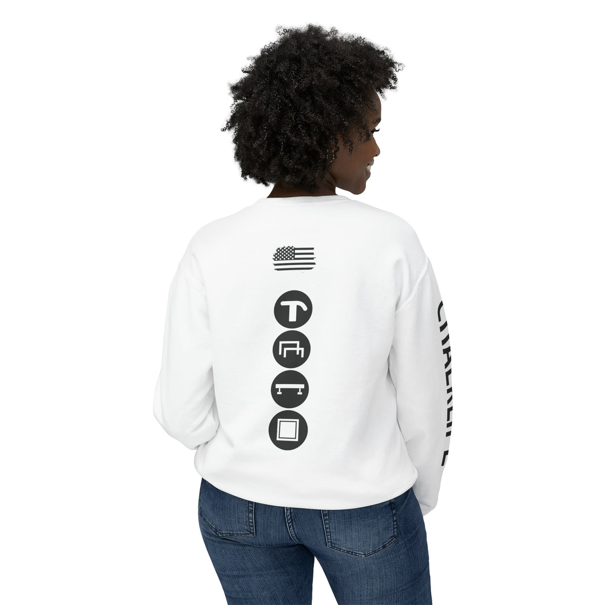 Chalklife - Women's Unisex Lightweight Crewneck Sweatshirt - Chalklife, LLC