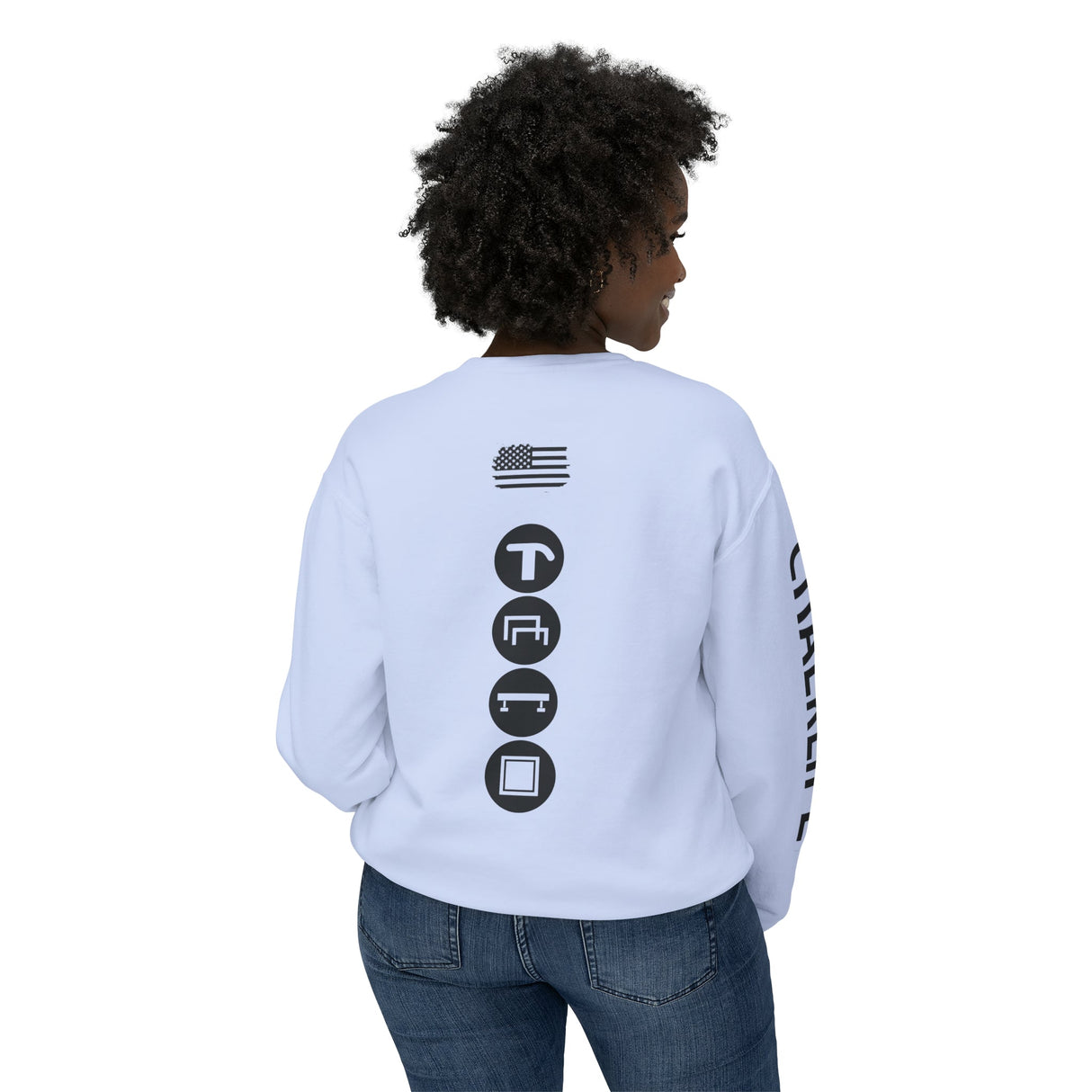 Chalklife - Women's Unisex Lightweight Crewneck Sweatshirt - Chalklife, LLC