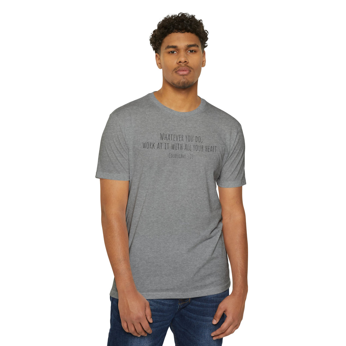 Colossians 3:23 - "All Your Heart" - T-Shirt - Chalklife, LLC