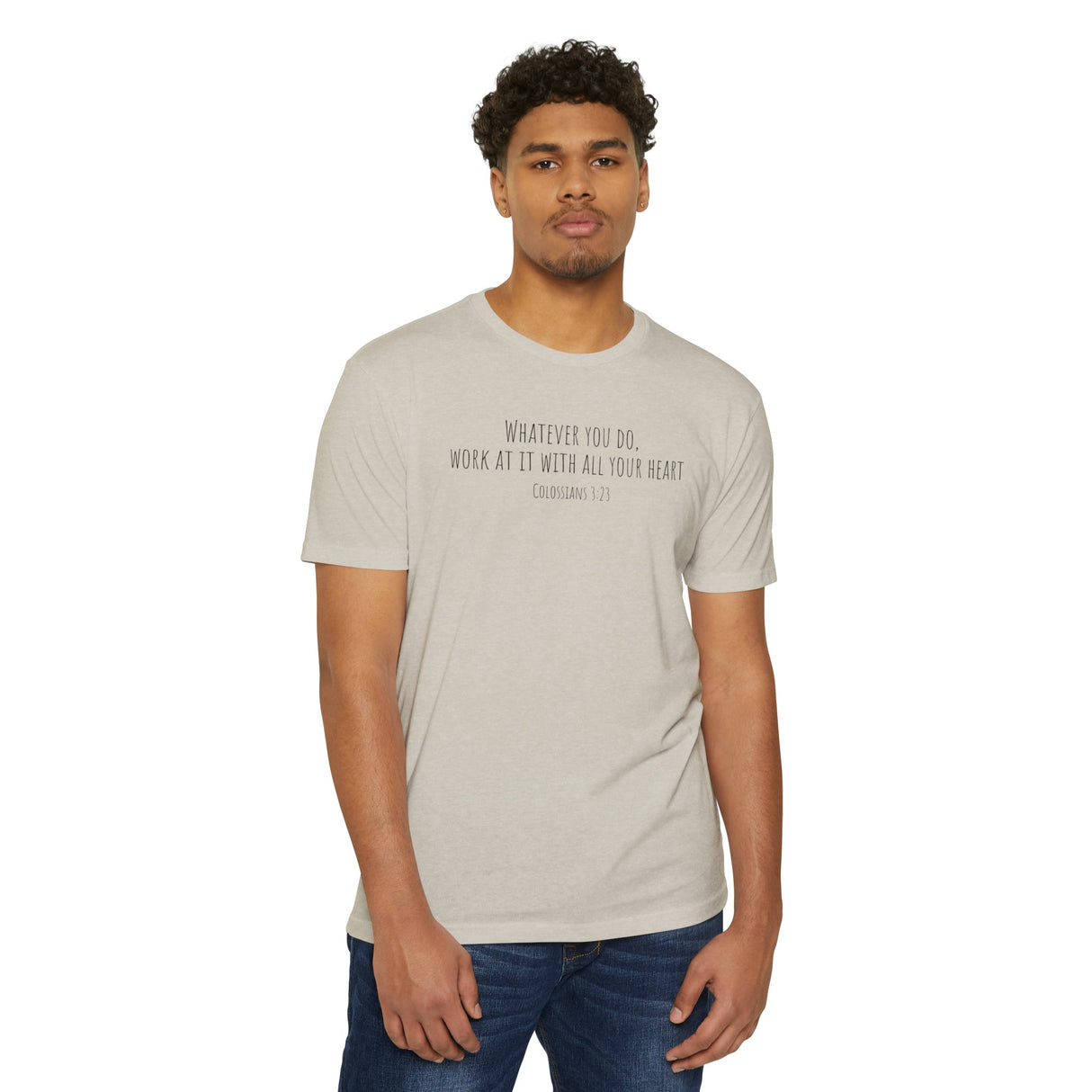 Colossians 3:23 - "All Your Heart" - T-Shirt - Chalklife, LLC