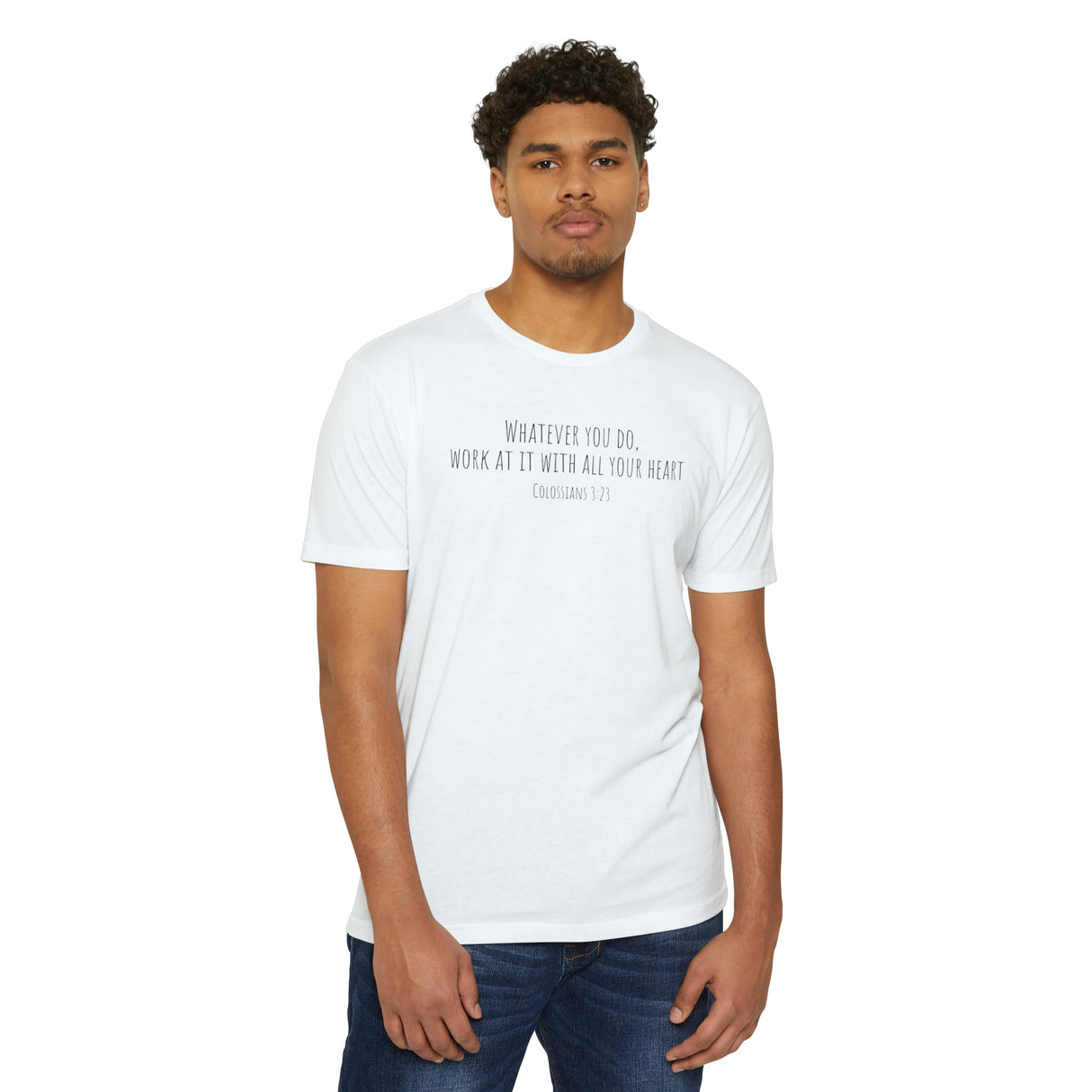 Colossians 3:23 - "All Your Heart" - T-Shirt - Chalklife, LLC