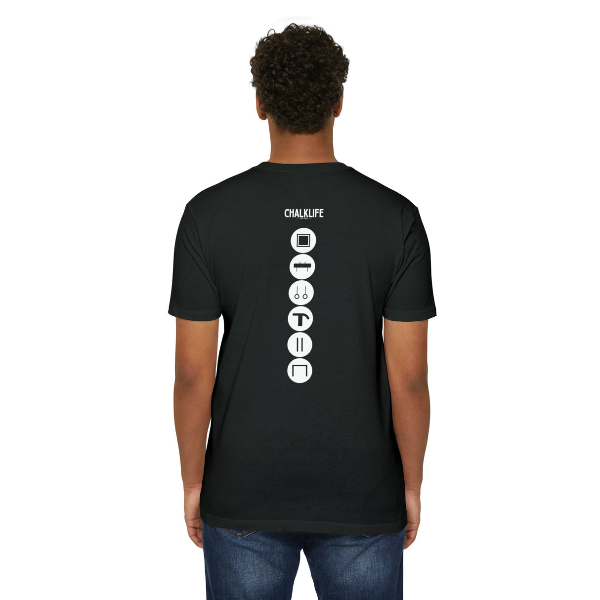 Eagle Gymnastics (Front) - Men's Gymnastics Events - 60% cotton, 40% polyester - Chalklife, LLC